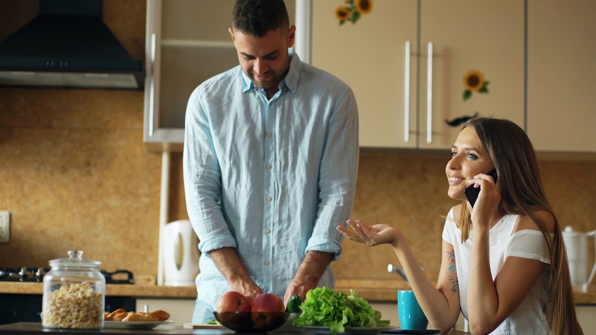 Healthy meal preparation with vegetables, lean proteins, and whole grains
